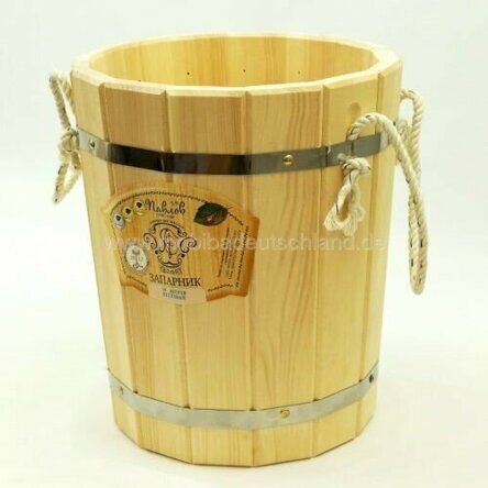 Sauna Eimer aus Zedernholz 10, 15, 20 Liter