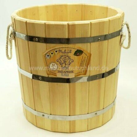 Sauna Eimer aus Zedernholz 20 Liter